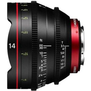 Canon - CN-E 14mm T3.1 L M - Objectief - Filtermaat 114mm