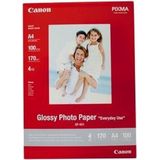 Canon Fotopapier GP-501 glanzend wit - DIN A4 5 vellen voor inkjetprinters - PIXMA printer (170 g/m²)