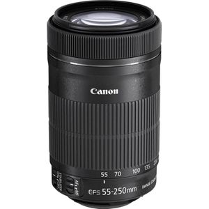 Canon 8546B005 lens EF-S 55-250 mm f/4-5,6 is STM zwart