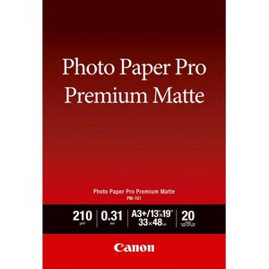 Canon PM-101 Premium Matte paper 210 g/m² A3+ (20 vellen)