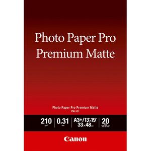 Canon PM-101 premium fotopapier | mat | A3  | 210 gr. | 20 vel