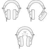 Audio-Technica - ATH-M20x - Hoofdtelefoon - Zwart - Dynamisch