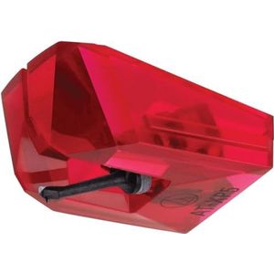 Audio-Technica ATN-XP5 Elliptischer Ersatz-Plattenspieler Stylus für AT-XP5 Patrone, Rot
