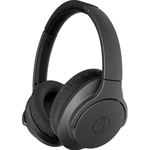 Audio Technica ATH-ANC700BTBK Bluetooth QuietPoint Active NoiseCancelling Over-Ear Headphones Black