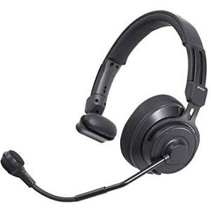 Audio-Technica BPHS2S Single-Ear Broadcast Headset met Hypercardioïde Dynamische Boom Microfoon