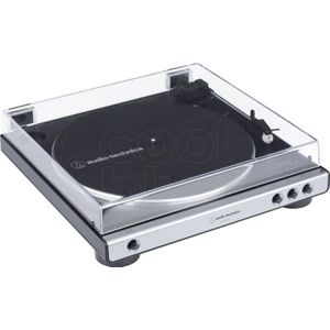 Audio-Technica AT-LP60XUSB Draaitafel met riemaandrijving Grijs, Metallic