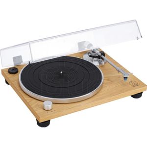 Audio-Technica AT-LPW30TK, Audio-Plattenspieler mit Riemenantrieb, Manuell, Holz, Aluminium, 33 1/3,45 RPM, 115/230V AC, 60/50 Hz