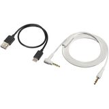 AUDIO-TECHNICA ATH-S220BT Koptelefoon Wit - Draadloos - Bluetooth