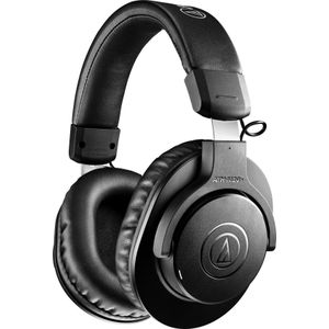 Audio-Technica ATH-M20xBT Hoofdtelefoons (Geen ruisonderdrukking, 60 h, Draadloze, Bedraad), Koptelefoon, Zwart