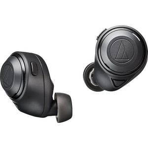 Audio-Technica ATH-CKS50TW Draadloze hoofdtelefoon met ruisonderdrukking met lange batterijduur en draadloze oplaadhoes, zwart
