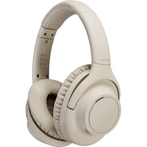 Audio-Technica ATH-S300BTBG draadloze hoofdtelefoon met ruisonderdrukking, beige