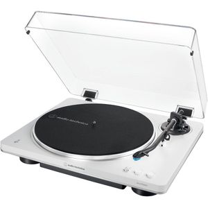 Audio-Technica Draaitafel - Volautomatisch - Draadloos - Wit/Zwart