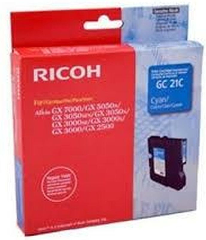 Ricoh Regular Yield Print Cartridge Cyan 1k inktcartridge 1 stuk(s) Origineel Cyaan