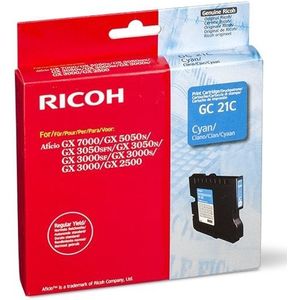 Ricoh GC-21C inktcartridge cyaan (origineel)