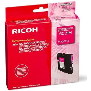 Ricoh - GC-21M - Gelcartridge - Magenta - Geschikt voor Aficio Printers