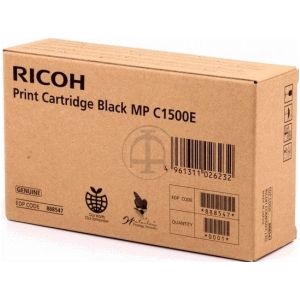 Ricoh Black Gel Type MP C1500 inktcartridge 1 stuk(s) Origineel Normaal rendement Zwart