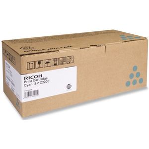 Ricoh type SP-C220E toner cyaan (origineel)