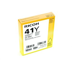 Ricoh GC-41Y gelcartridge geel hoge capaciteit (origineel)