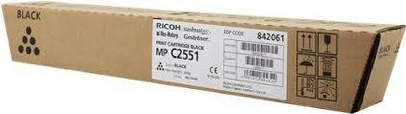Ricoh - MP C2551E - Print Cartridge - Zwart - Origineel - 10000 Pgs