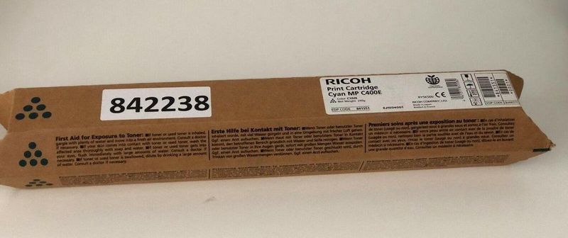 Ricoh - MP C400E toner - Cyaan (origineel)