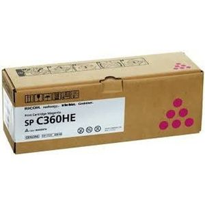 Ricoh Toner 408186 (SP C360HE) Magenta Hoge capaciteit