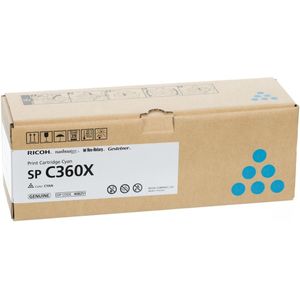Ricoh Toner SP C361 (408251) Cyaan Extra hoge capaciteit