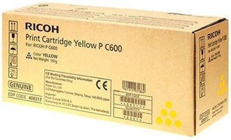 Ricoh Toner 408317 Geel
