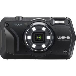 Ricoh WG-6 (5 - 25 mm, 20 Mpx, 1/2,3''), Camera, Zwart