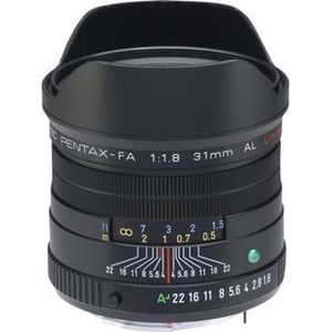 Pentax FA 31mm, f/1.8 AL (Pentax K, APS-C / DX), Objectief, Zilver