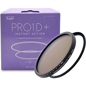 Kenko Filter voor lens PRO1D+ Instant Action Variable NDX3-450+C-PL Set 82 mm