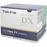 Tokina - AT-X 124 AF PRO IF DX II - Objectief - 12-24mm - f/4 - Canon