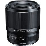 Tokina - AT-X M 33 mm f/1.4 - Objectief - Zwart
