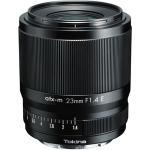 Tokina atx-m 23mm f/1.4 Plus Sony E-Mount (Sony E, APS-C / DX), Objectief, Zwart