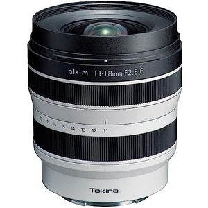 Tokina ATX-m 11-18 mm F2.8 E-Mount Limited White Edition - Camera Lens - Wit