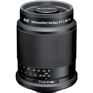 Tokina SZ Pro 300mm f/7.1 MF (Sony E, APS-C / DX), Objectief, Zwart