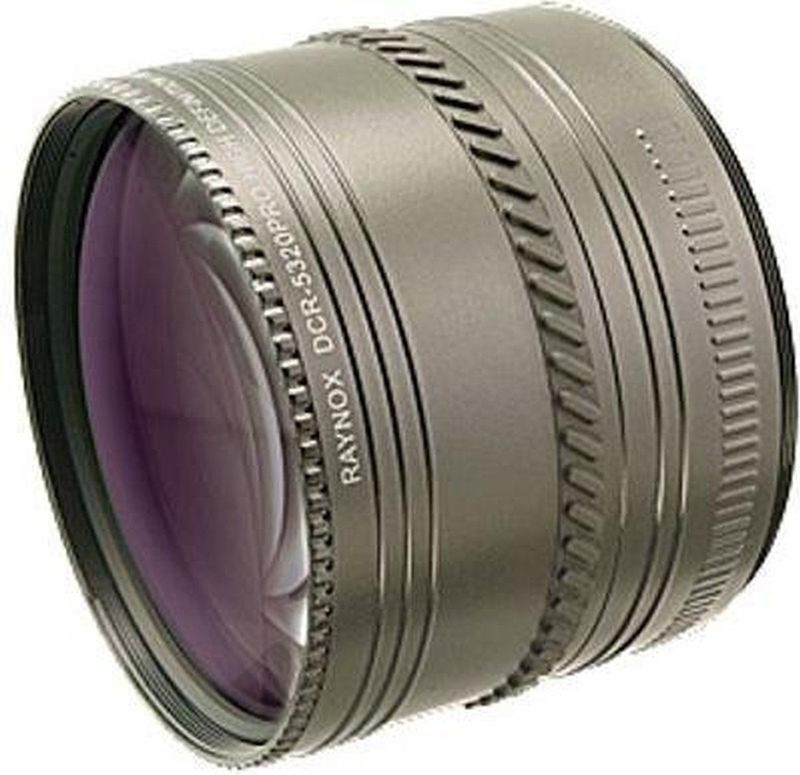 Raynox DCR-5320 Pro - Lensomvormers - Zwart