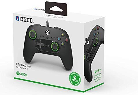 Hori - Pad Pro Controller - Zwart - Bedraad - Voor Xbox Series X | S