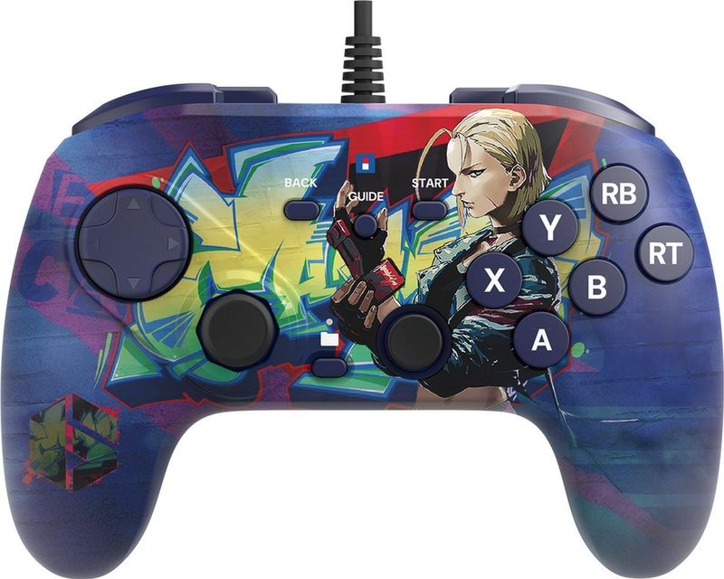 Hori - Fighting Commander OCTA - Gamecontroller - Cammy Edition - Voor Windows 10/11