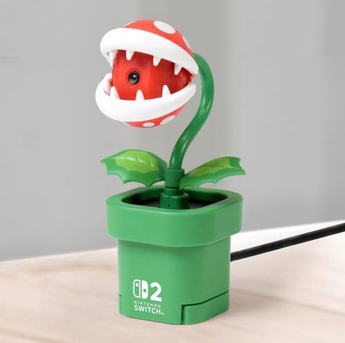 HORI - Piranha Plant Camera - Nintendo Switch 2 - Flexibele Nek - Verwijderbaar