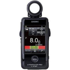 Sekonic - L-478D Lichtmeter - Zwart - Materiaal: Kunststof