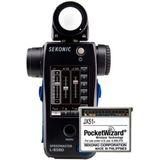 Sekonic L-858D SpeedMaster + RT-3PW PocketWizard Lichtmeter