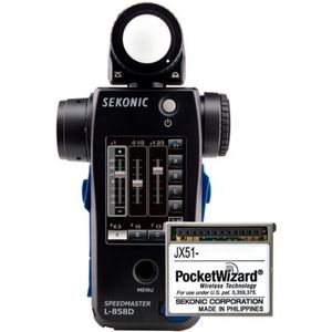 Sekonic L-858D SpeedMaster + RT-3PW PocketWizard Lichtmeter
