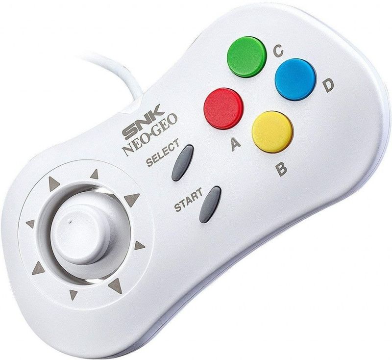 Neo Geo - Mini Gamepad - Wit - 2m Kabel