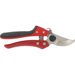 ARS Lichtgewicht Snoeischaar - Ergonomisch Design - Gehard Staal - 205 mm - Rood/zwart