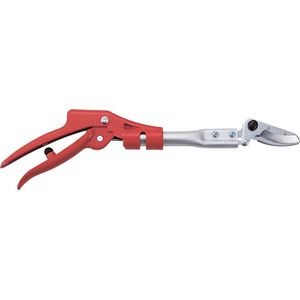 ARS Langarm Snoeischaar - Lichtgewicht Aluminium - Roestbestendig Staal - Roteerbaar Handvat - 350 mm - Rood