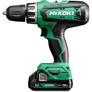 HiKOKI Accu Klop-/Schroefboormachine 18V 2.0Ah in Koffer - DV18DFWCZ