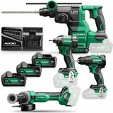 Hikoki KC18DEWHZ Voordeel Pack - 18 V / In Tas. Inclusief 3x 5.0Ah Accu's BSL1850MA en Lader