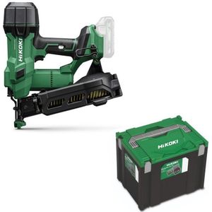 Hikoki NV1845DA W6Z - 18 Volt asfaltnagel tacker voor 19-38mm asfaltnagel spijkers in HSC IV geleverd zonder accus en lader - Wereld primeur