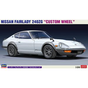 1:24 Hasegawa 20618 Nissan Fairlady 240ZG - Custom Wheel Plastic Modelbouwpakket