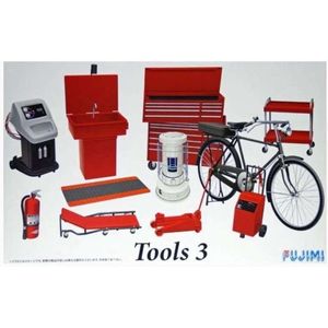 1:24 Fujimi 113739 Garage & Tool Series Tools No. 3 Plastic Modelbouwpakket